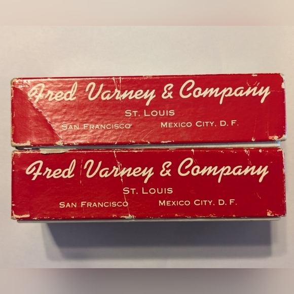 Fred Varney & Company vintage poker chips set of 2 boxes - Picture 2 of 8